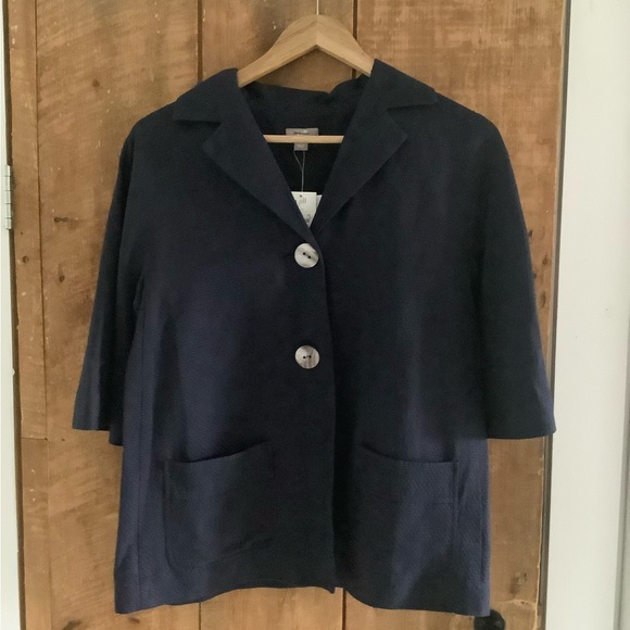 J Jill navy blazer new size xs navy - Picture 2 of 9
